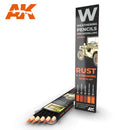 Rust & Streaking Effects Pencil Set AK Interactive AK10041