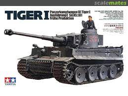Sdkfz.181 Tiger l Tank 1/35  Scale Plastic Model Kit Tamiya 35216