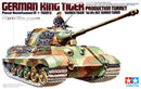 Sdkfz.182 King Tiger ll Tank 1/35  Scale Plastic Model Kit Tamiya 35164