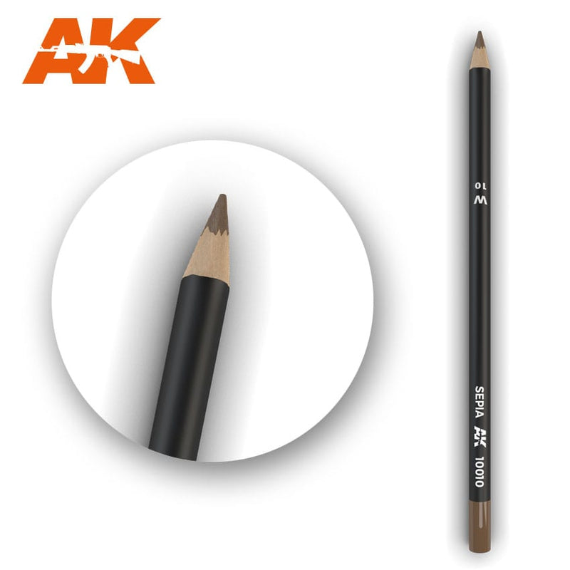 Sepia Weathering Pencil AK Interactive AK10010