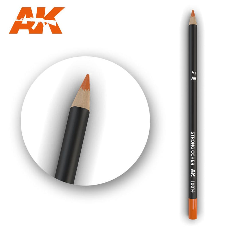 Strong Ochre Weathering Pencil AK Interactive AK10014