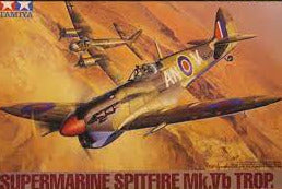 Supermarine Spitfire Mk. VB Trop 1/48 Scale  Plastic Model Kit Tamiya 61035