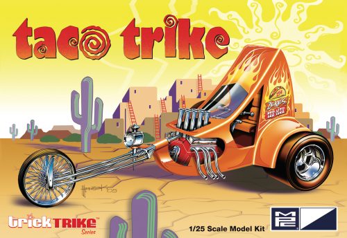 Taco Trike Custom Car 1/24 Scale  Plastic Model Kit MPC893