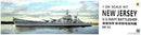 USS New Jersey Battleship 1/350 Scale Plastic Model Kit Very fine 350911