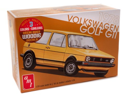 Volkswaden Golf GTI Hatchback 1/24 Scale  Plastic Model Kit AMT 1213