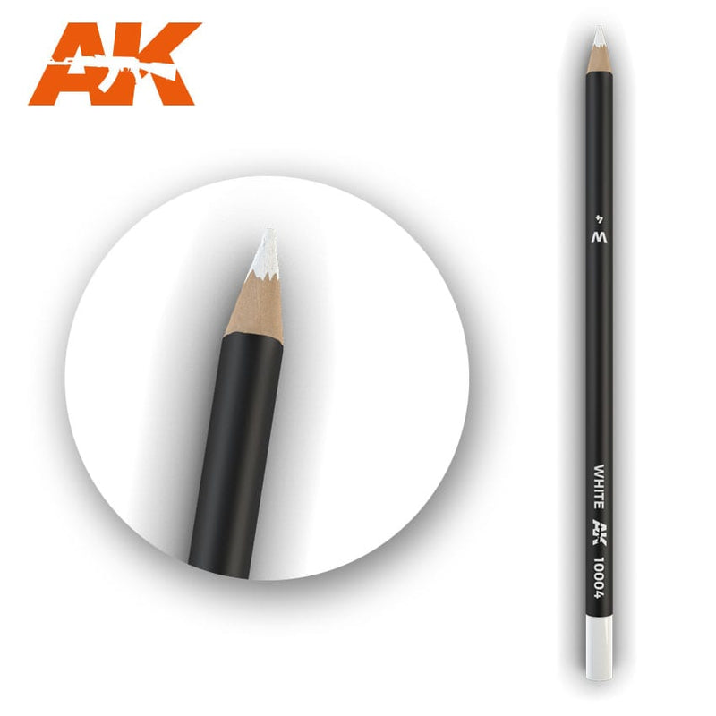 White Weathering Pencil AK Interactive AK10004