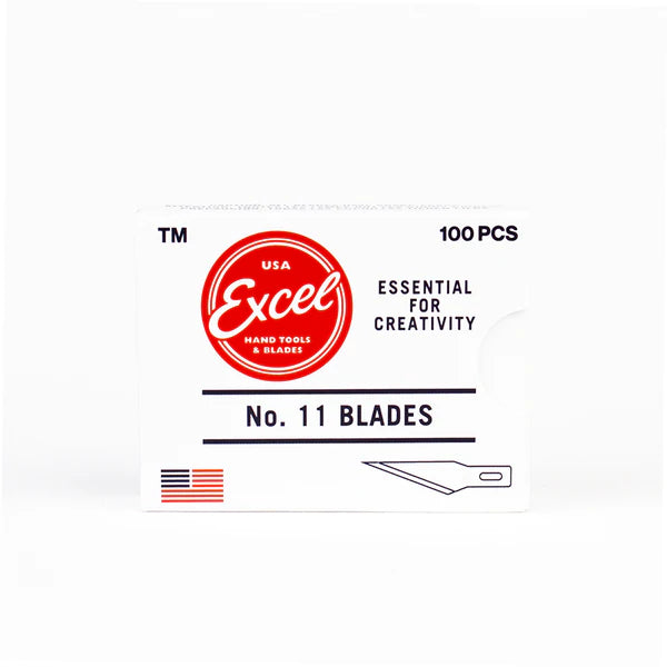 #11 Knife Blade Double honed 100 pack Excel 22611