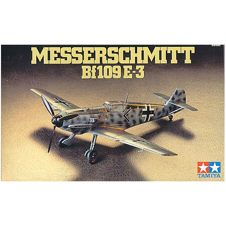 Messerschmitt Bf 109E3Fighter 1/72 Scale Plastic Model Aircraft Tamiya 60750