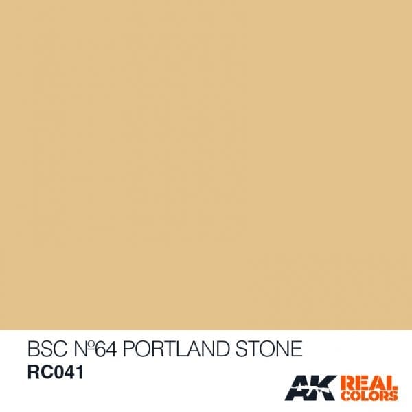 RC041BSC No 64 Portland Stone Acrylic Paint AK Interactive