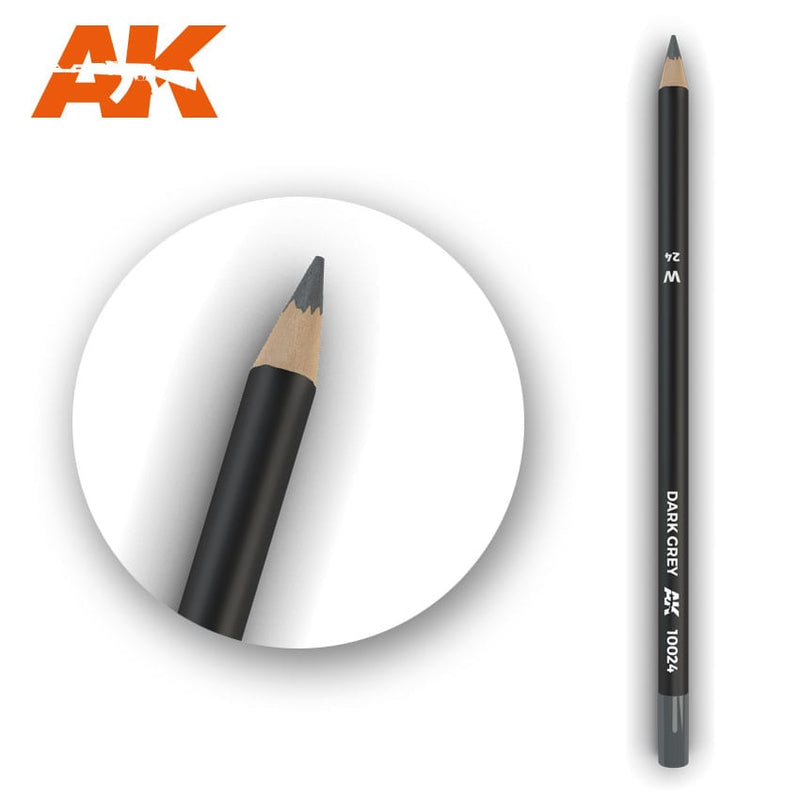 Dark Grey Weathering Pencil AK Interactive AK10024