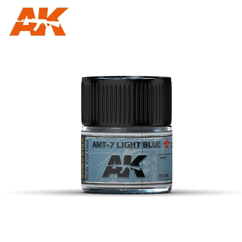 RC316 AMT7 Light Blue Acrylic Paint AK Interactive