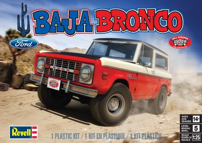 Ford "Baja" Bronco Plastic Model Car Kit