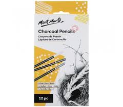 Charcoal Pencil  Set  12Pc.