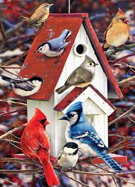 Winter Birdhouse