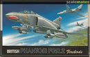McDonell Douglas FGR2 Phantom ll 1/72 Scale Plastic Model Airvraft Fujini H7