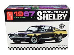 1967 Shelby GT-350 1/25 Plastic Model Car Kit