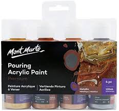 Premium Pouring Acrylic Paint Set